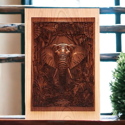 Cherry - 6 x 9 - Elephant 3D