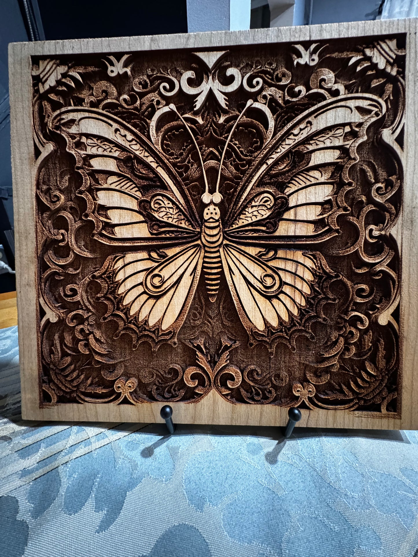 Cherry - 8 x 8 - Butterfly 3D