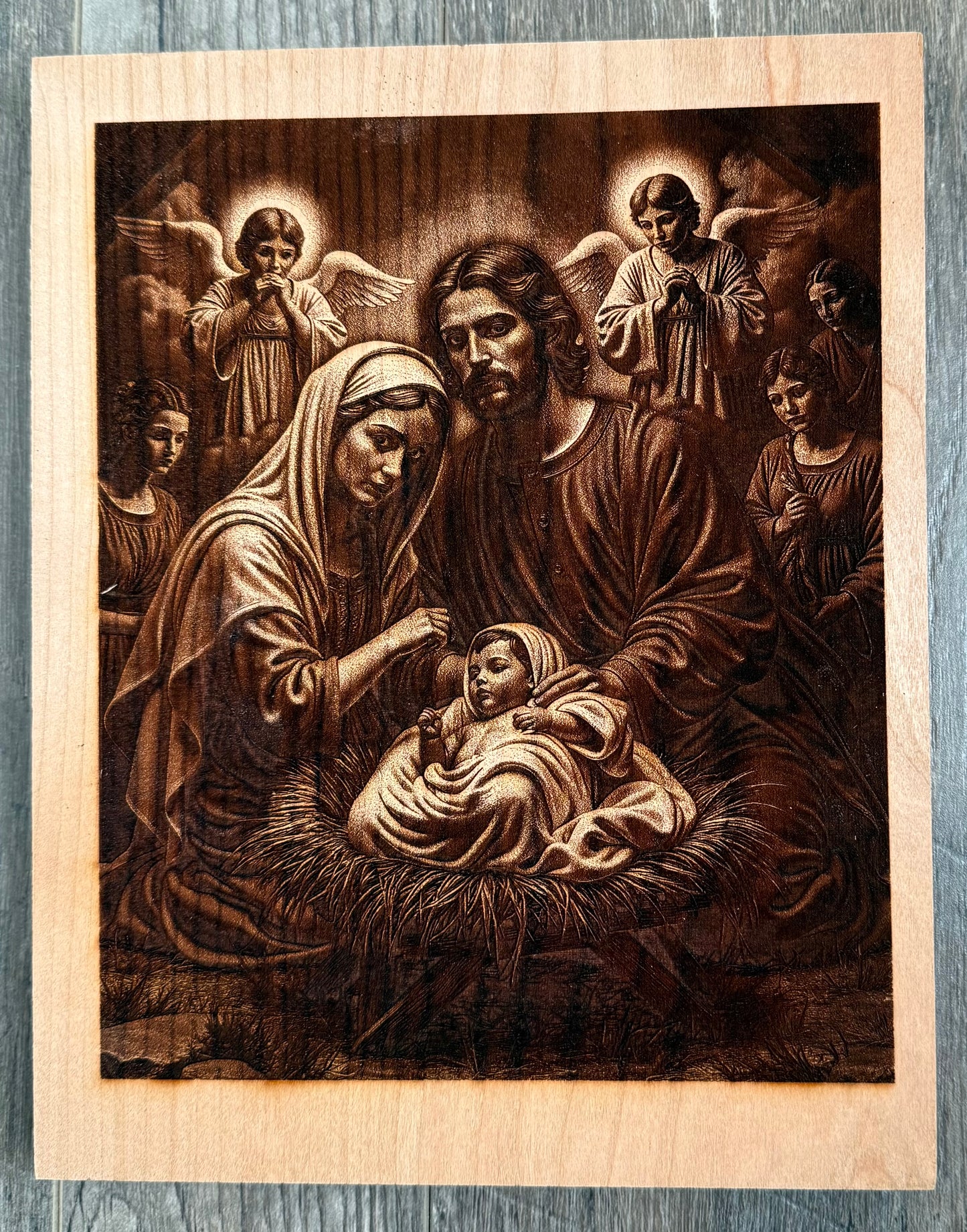 Cherry - 8 x 10  - Jesus Birth 3D