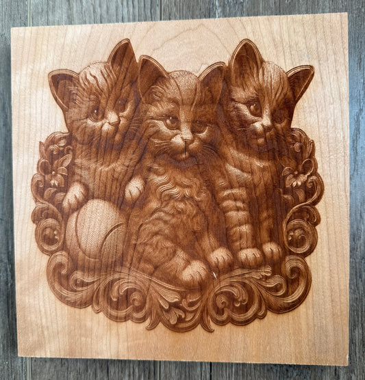 Cherry - 8 x 8 - Kittens 3D