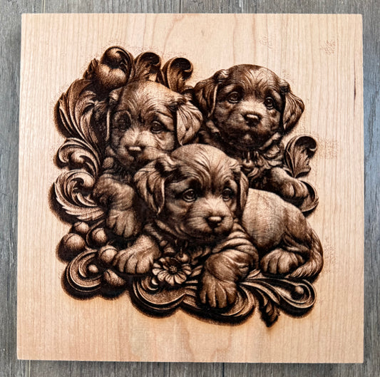 Cherry - 8 x 8 - Puppies 3D
