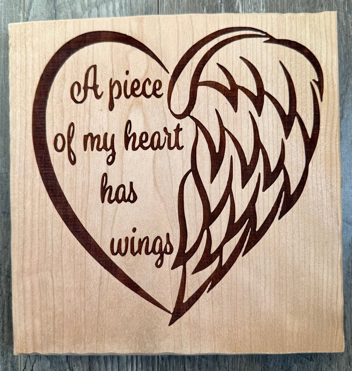 Cherry - 8 x 8 - A Piece Of My Heart