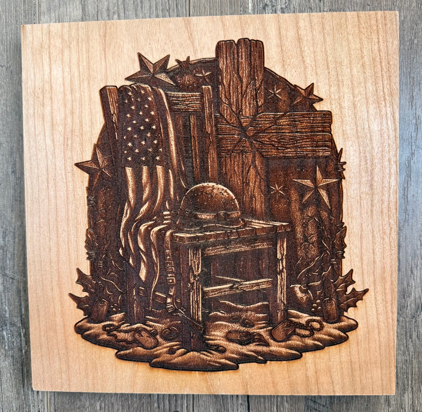 Cherry - 8 x 8 - Helmet/Chair 3D