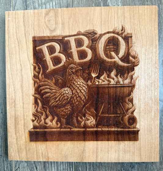 8x8 BBQ Chicken at the Grill