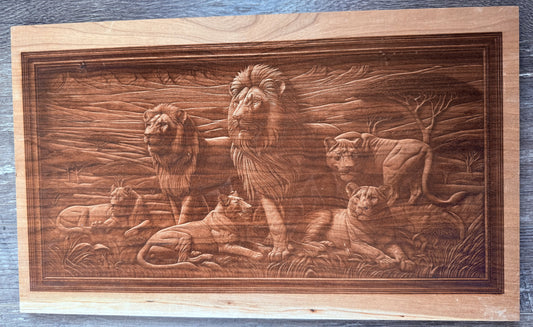 Cherry - 20 x 12 - Lions 3D