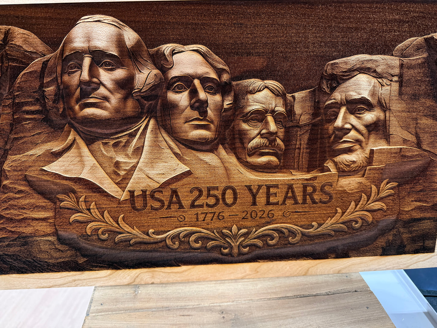 Cherry - 20 x 12 - Mt. Rushmore 3D