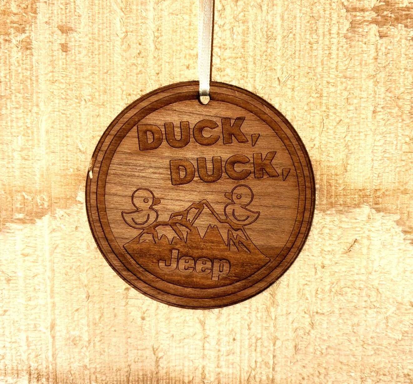 Ornament -  - F06 Duck Jeep